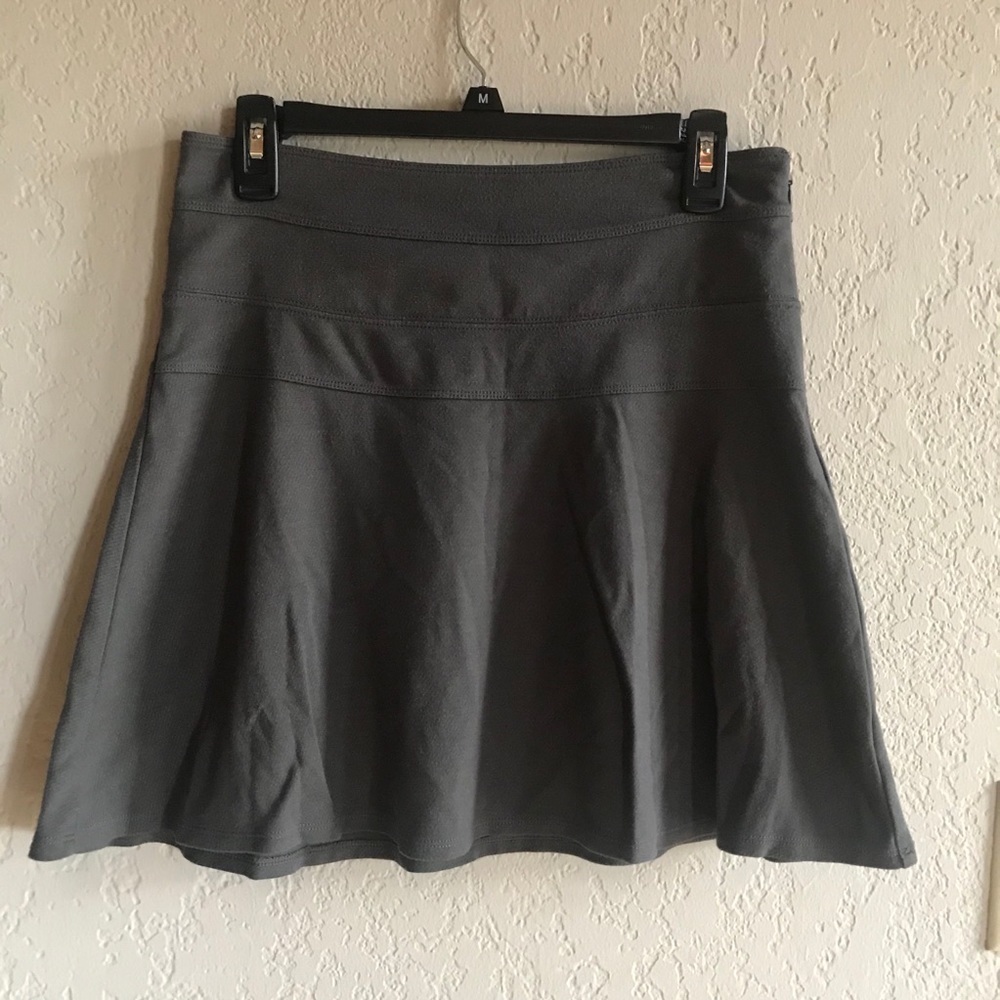 Athleta Jersey Skirt Gray Size 4